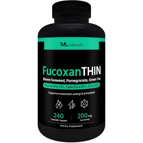 ML Naturals FucoxanTHIN 240 Capsules