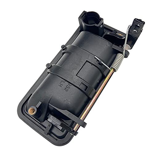 Npauto Exterior Door Handle Front Driver Passenger Side Replacement For 1995 1996 1997 1998 1999 Chevy Gmc Suburban C1500 C2500 C3500 K1500 K2500 K3500 Tahoe Yukon, 15742229 15742230, Pair W/Keyhole #TOP4