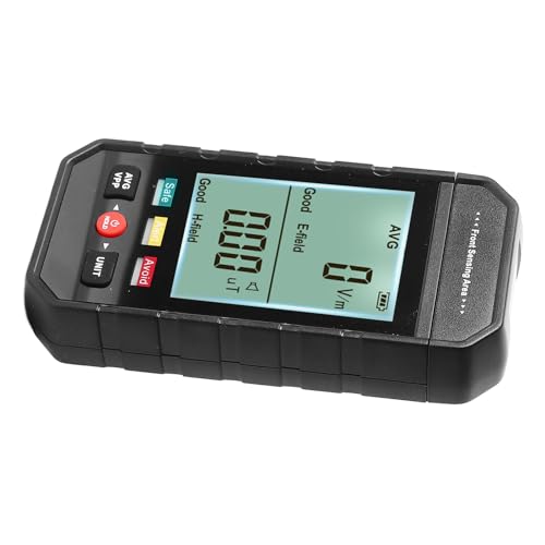 Detector portátil de radiación electromagnética con pantalla LCD miniatura 7