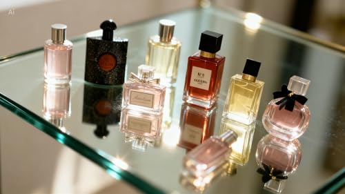 BEAUTIVANA Mini Perfume Gift Set for Women 12-Piece Floral & Citrus Fragrance Collection Travel Size Body Spray Variety Pack with Heart-Shaped Display Box for Birthday & Holiday Gifts