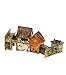 UMBUM 3D Puzzle - Town Square. Market - Medieval Town - 8
