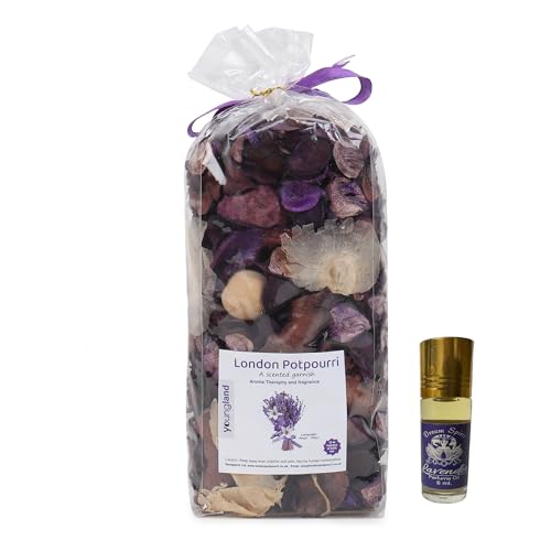 Pot-pourri London avec fleur et parfum, saveur lavande