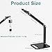 Studio Microphone Stand,Max Load 3.3 lb,Heavy-Duty Adjustable Mic Arm Clip Desktop Mount,1/4
