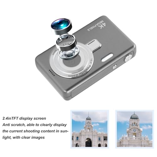 Cámara digital compacta 1080P para niños con zoom 16X miniatura 7