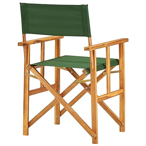 Chaise pliante de jardin compacte en acacia pour optimiser l'espace - 5