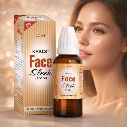 Image of KRIG'S Face Sleek Drops Homeopathic 30ml -Set Of 2 Bottles