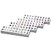Yellow Mountain Imports Set of 166 American Mahjong Tiles, Chinoise (Tiles Only Set)