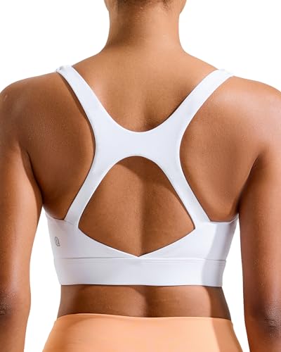 Image of RUNNING GIRL High Impact Sports Bras for Women, High Support Running Strappy Women's Sports Bra with Sewn in Pads