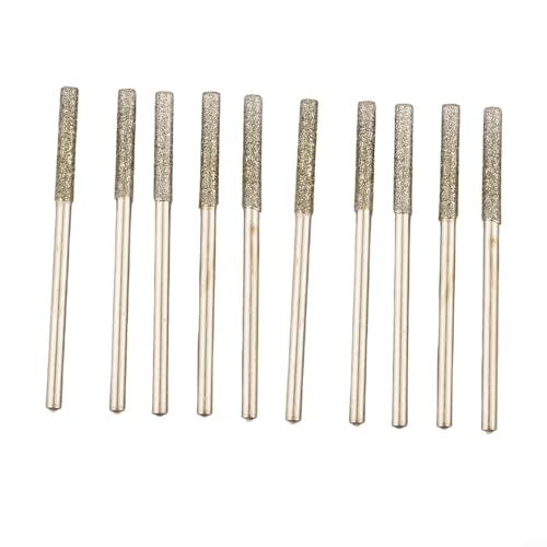 Lot de 10 forets pour bijoux 0 8 2 5 mm avec tige 2 35 mm pour verre et pierre (10 pièces de 1,5 mm)