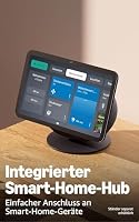 Amazon Echo Show 8 (neueste Gen.), Graphit + Ring Akku-Videotürklingel (neueste Gen.), Gesprenkeltes Grau, Besucher auf dem Echo Show sehen, Alexa+ Early Access inklusive – Ansicht 4