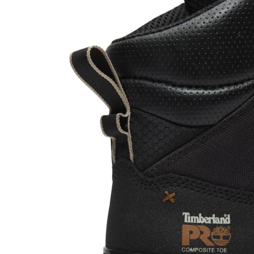 Image of Timberland PRO Men's 6 Grey /Black Boondock Comp Toe WP SR Boot