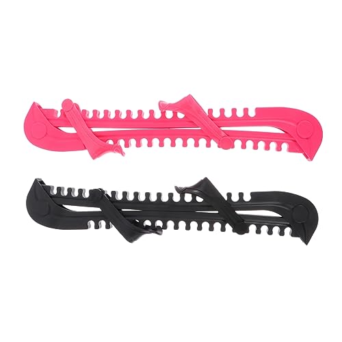 VICASKY 2Pairs Ice Skating Blade Covers Durable Protective Guards for Ice Skates Lightweight Design for Figure Skating Hockey and Convenient Storage