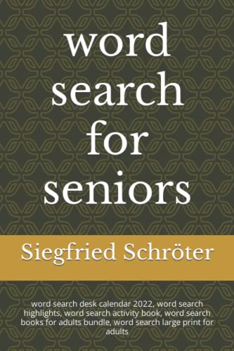 word search for seniors: word search desk calendar 2022, word search highlights, word search activity book, word search books for adults bundle, word search large print for adults image 2