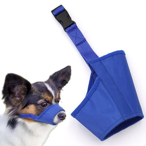 Zittop Cozy Quick Muzzle Four Flags X-Small, Blue