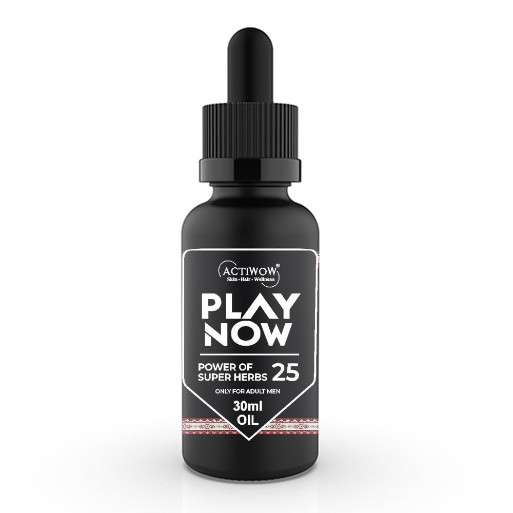play now ADULTHOOD Long Time Oil for Men 30ml | Natural Actives | Natural & Safe Feel More Making Love ||set of 1-image-19