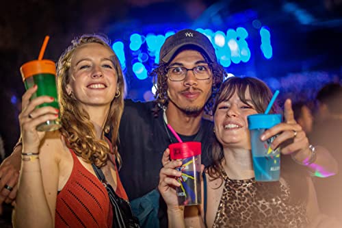 Protections De Verre Anti-drogue – 100 Pièces + Pailles Offertes – Pour Sorties En Boîte Et Festivals