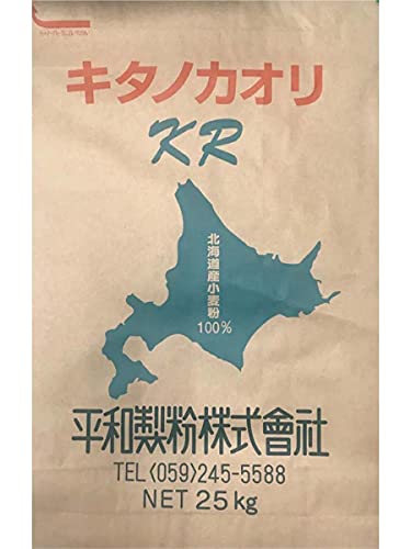 キタノカオリＫＲ・２５ｋｇ・北海道産小麦粉・強力粉・平和製粉・国産・小麦・業務用