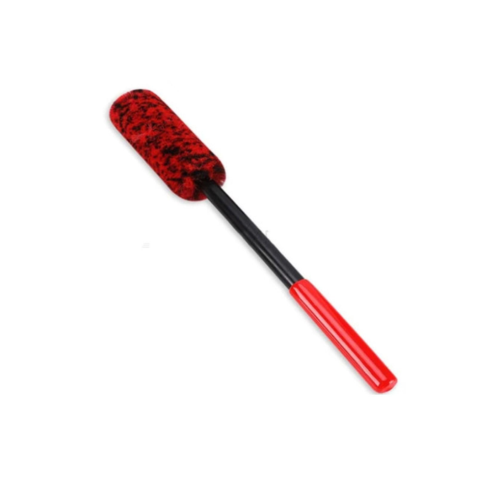 Szczotka do czyszczenia felg samochodowych Pluszowe szczotki do mycia opon obręczy samochodowych Długi uchwyt Giętkie narzędzia do czyszczenia kół samochodowych