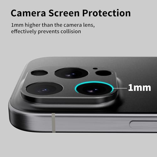 Protecteur objectif iPhone 16 Pro Max protecteur photo LenShield - 4