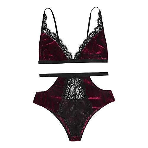 Nuisette Sexy Dentelle Ajustable pour Valoriser les Courbes Féminines