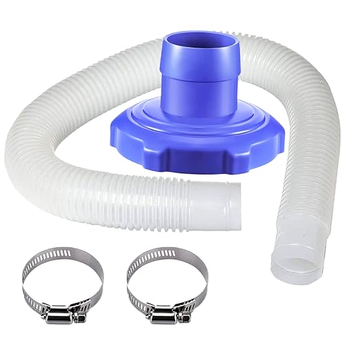 25016 Above Ground Pool Skimmer Hose and Adapter B Kits 11238 for Intex Above Ground Pool Skimmer Hose Replacement Part