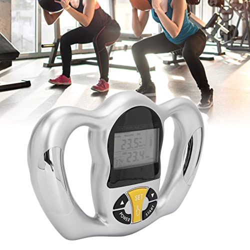Image of CABE Handheld Body Fat Tester,Calorie Measurement Remember Information Portable Body Fat Monitor Accurate Data For Training
