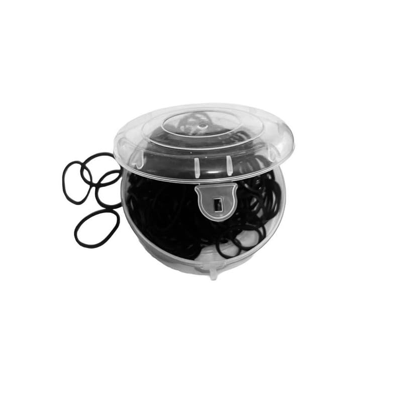 Mini Soft Beard Bands, Premium Small Tiny Rubber Band For Sikh Tie Beards Gentelmens (Rubber size:- 1 inch, Black) Set Of 2-image-40