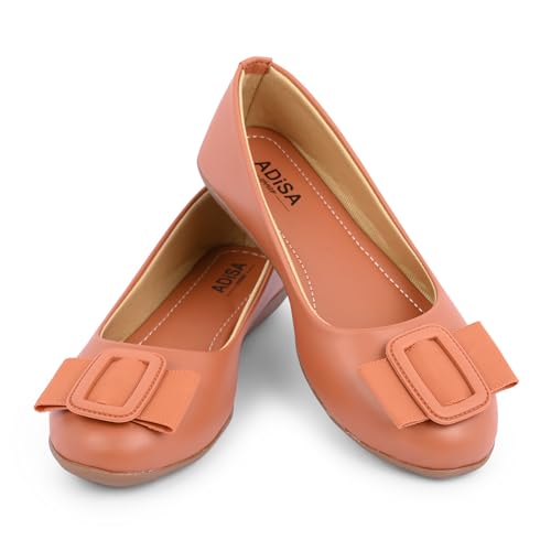 Image of Women Girls Slip On Ballet Flats
