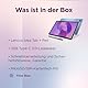 Lenovo Idea Tab Tablet | 11 2.5K 16:10 LCD Display | MediaTek Dimensity 6300 | 8GB RAM | 128GB Speicher | Android 15 | Polar Blue | inkl Tab Pen