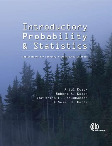 Buy Introductory Probability and Statistics: Applications for Forestry and Natural Sciences — BookShops.in