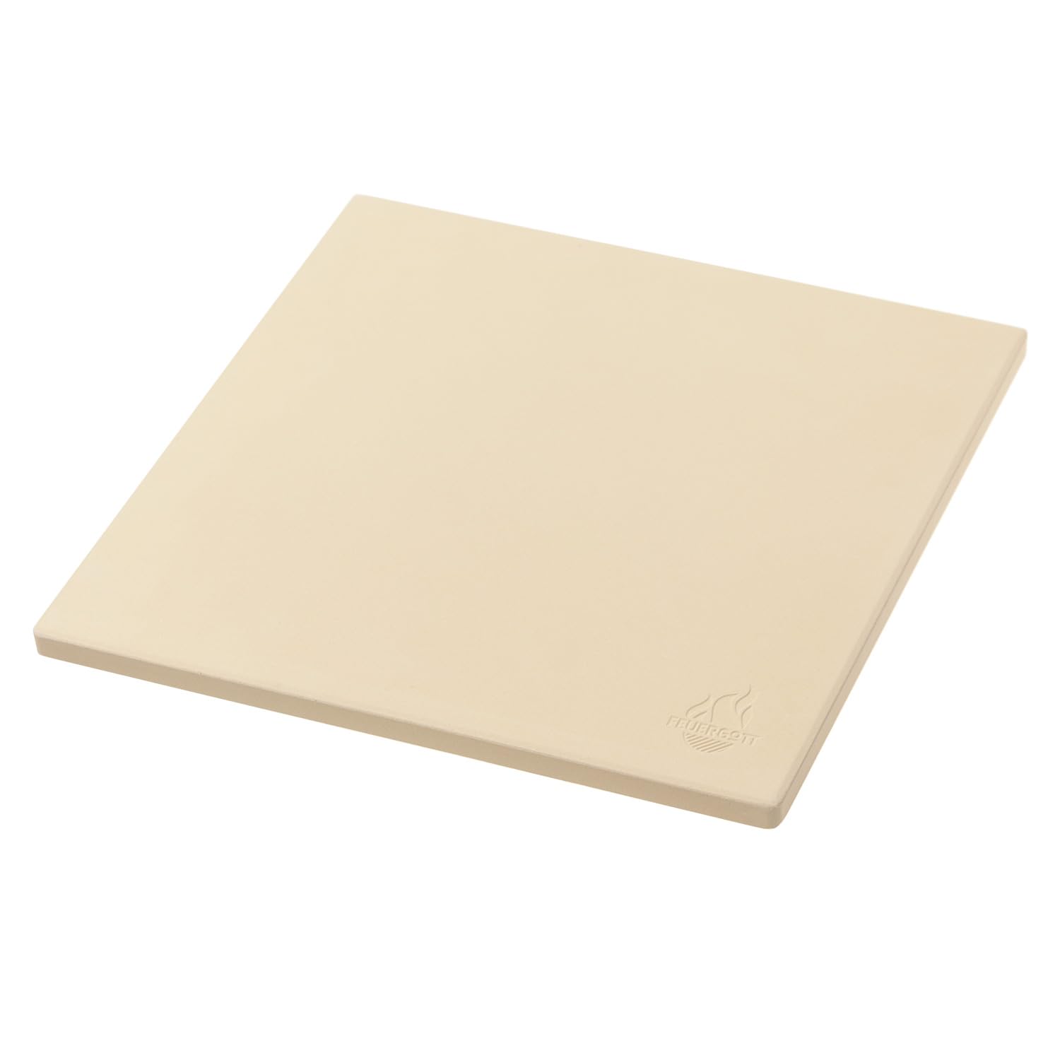 Pierre à pizza en cordiérite, 33 cm, carrée, non traitée, à pores ouverts, pour pizza, focaccia, tartes flambées, lahmacun au four, barbecue au charbon de bois, barbecue à gaz