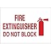 Brady 90371, Fire Sign, (Pack of 25 pcs)