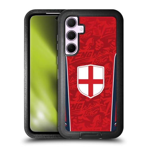 Coque Samsung Galaxy A35 5G antichoc ultra-blindée kit football Angleterre St George Head Case Designs