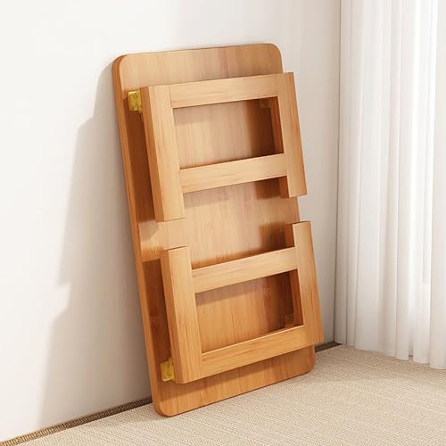 Table basse pliante gain de place en bois pour petit salon