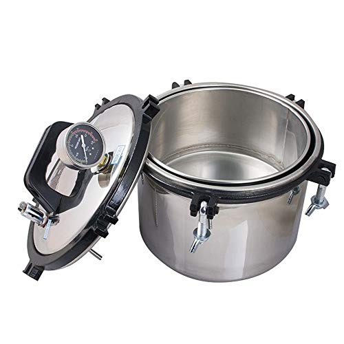 Esterilizador de autoclave de vapor portátil de 8 L
