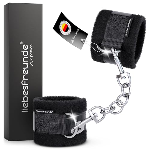 Liebesfreunde Handschellen für sinnliche Sexspiele - Bondage Fesseln Sex Spielzeug für Paare Erotisches Sexspielzeug BDSM Set extrem soft