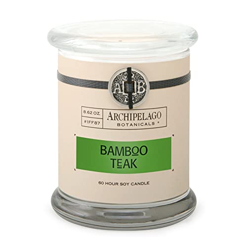 Archipelago Botanicals, Candle Jar Bamboo Teak