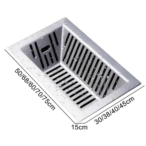 Filtro rectangular de alcantarillado que optimiza la salida de agua de lluvia 8
