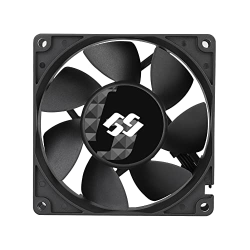 b-BlasterPWM 90mm 2Ball PWM High Speed Fan ranging 1200 to 5000 RPM with 118 CFM. UL, CE, FCC, RoHS, Reach Certified High Speed PWM Fan
