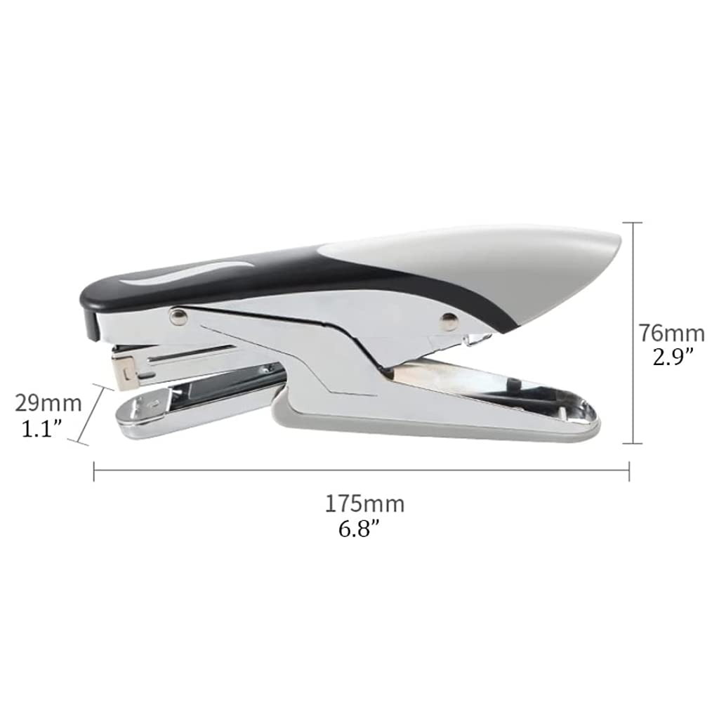 Schreibtischhefter Tragbare Schreibtisch-Heftgeräte Robuster Handheld-Tischhefter für Büro-Heimbüro-Tischhefter Tragbare Desktop-Hefter Zubehör für das Home Office