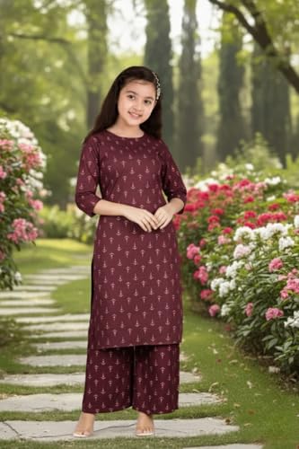 Image of Girls Girls Kurta Set