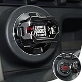 Komplex Designs Car Start/Stop Button Cover. Engine Start/Stop Cover Protection. Compatible with Most Cars. Available in Red and Black