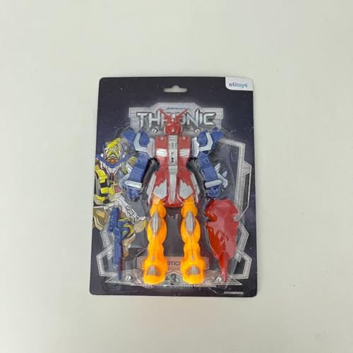 Robô Thronic Articulável Luz 19cm Brinquedo Infantil Menino