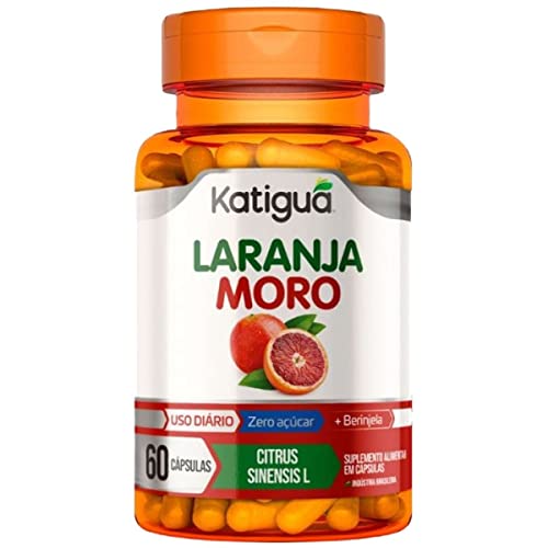 Laranja Moro 60 Cápsulas, Katiguá