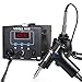 YIHUA 948 Professional Desoldering Station (Upgraded) bundle with the #948A Soldering Iron with Iron Holder, Soldering Iron, and Accessories (29 Items)