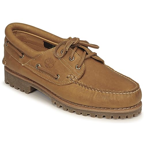Timberland Men's Authentics 3 Eye Classic Lug Loafers