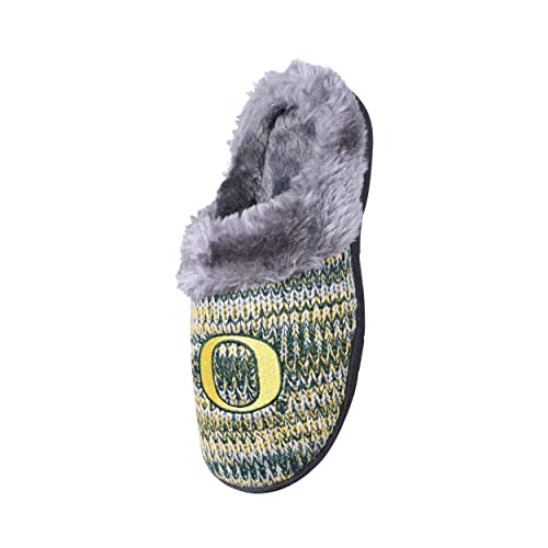 Image of FOCO Womens NHL Team Logo Peak Slide Slippers | Casual Slippers