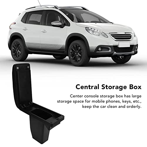 Caixa de Armazenamento do Apoio de Braço do Carro, Caixa do Apoio de Braço do Console Central, Caixa