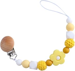 TOYANDONA Corrente De Chupeta De Mordedor Porta-Chupeta Porta-Chupeta De Bebê Corrente De Chupeta Clipe De Corrente De Mordedor Brinquedo De Dentição De Bebê Porta-Mordedor Mamilo Sílica