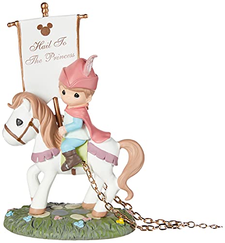 Image of Precious Moments Disney Showcase Collection, "Hail to the Princess" - Disney Birthday Parade Resin Figurine, 104402 - Heartfelt Collectible Decor